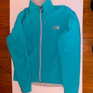 Teal North Face Jacket